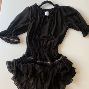 MISA Los Angeles XS black dress